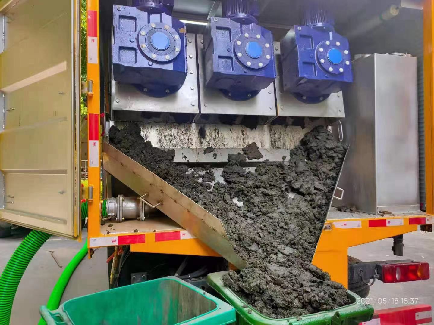 白下化粪池清掏城市维护站-泥浆净化干湿分离处理